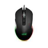 Raton Usb Gaming Rgb Cool Austin Black